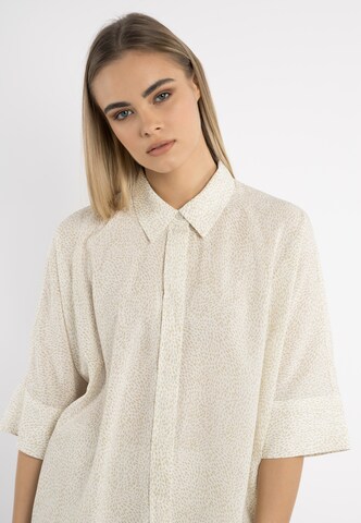 DreiMaster Klassik - Blusa en blanco
