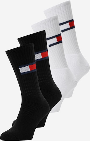 Șosete de la Tommy Hilfiger Underwear pe negru: față