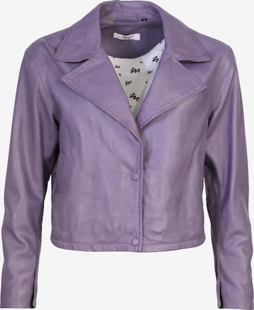 Maze Between-Season Jacket in Purple: front