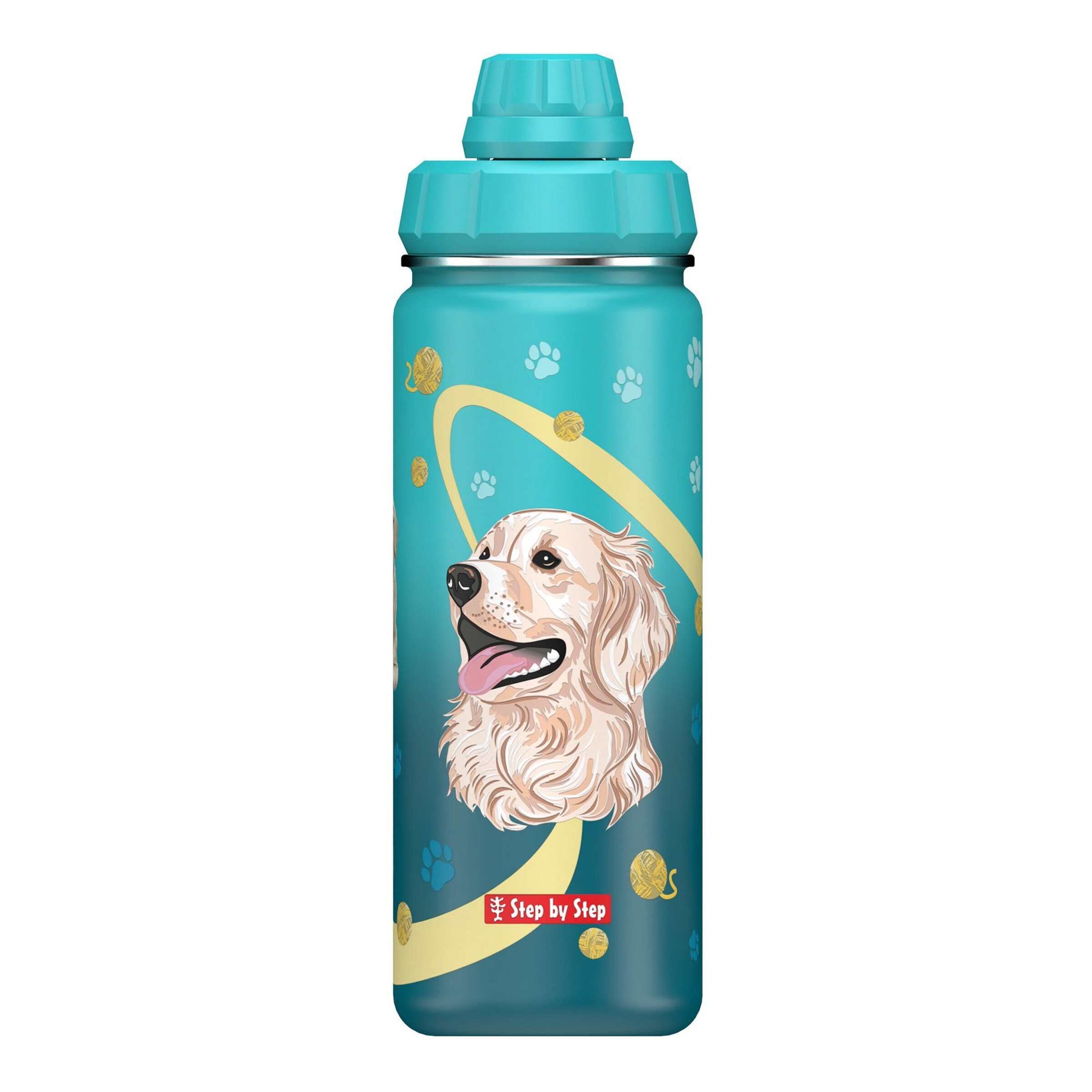 STEP BY STEP Drinkfles in Blauw