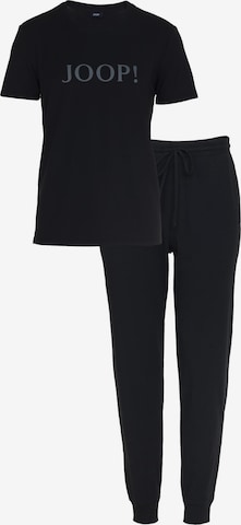 JOOP! Short Pajamas 'Comfort' in Black: front