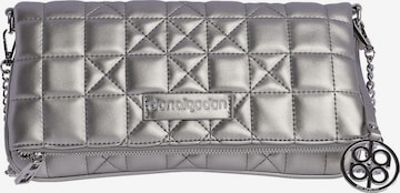 Don Algodon - Bolso de hombro 'Bolso bandolera para mujer DON ALGODON Milena de piel sintética con cremallera' en plata: frente