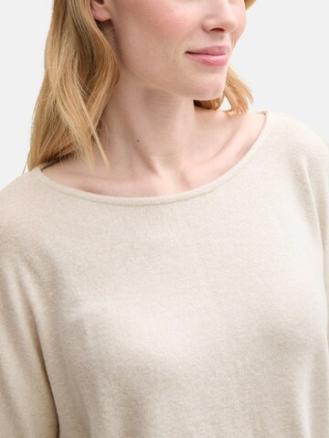 TOM TAILOR Shirt in Beige