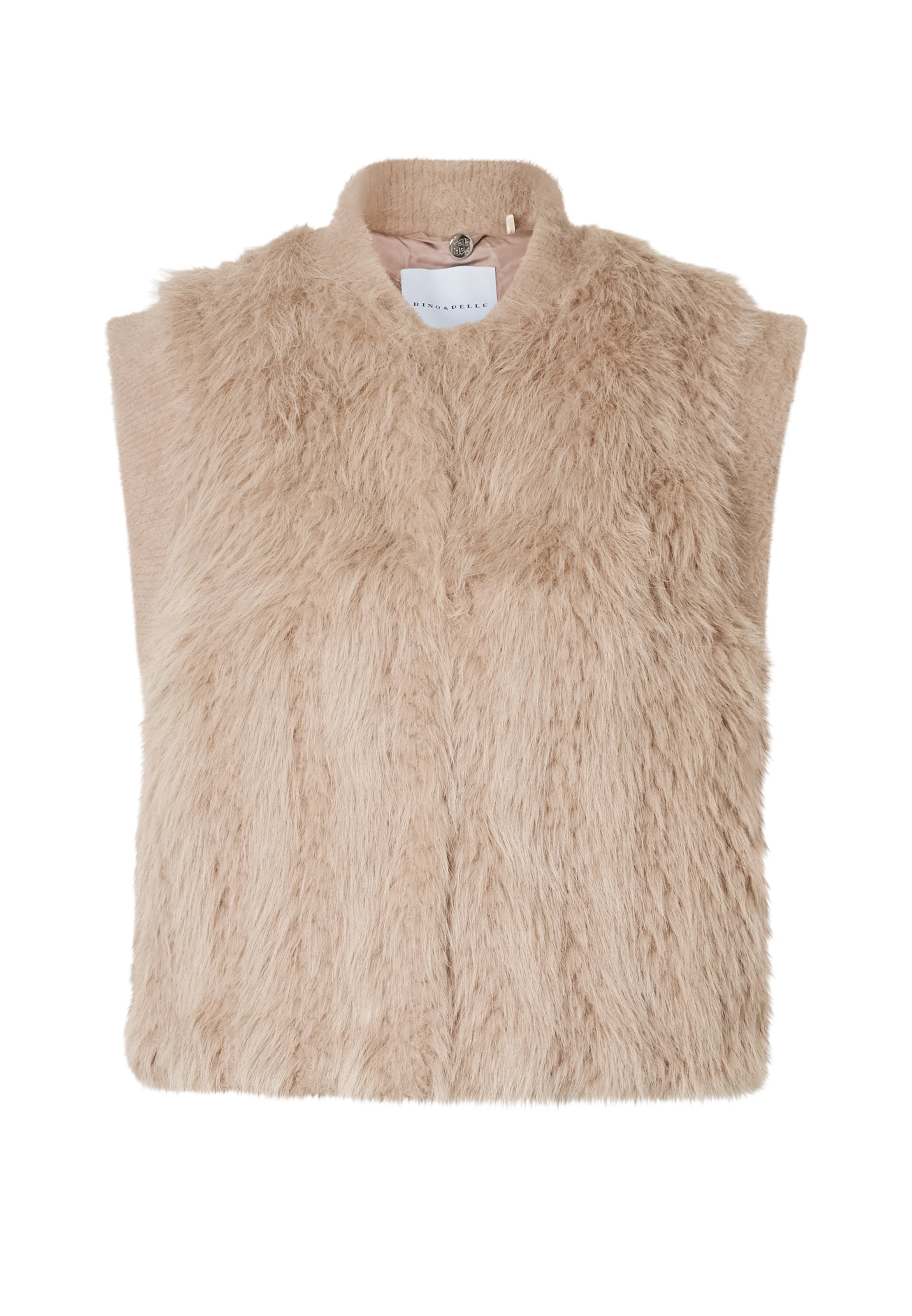RINO & PELLE Vest 'Alvita' in Beige: front