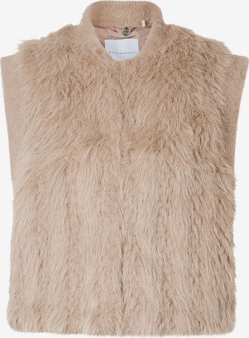 RINO & PELLE Weste 'Alvita' in Beige: Vorderseite