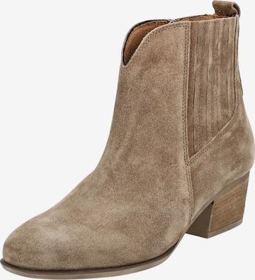 GABOR Ankle boots in Beige: front