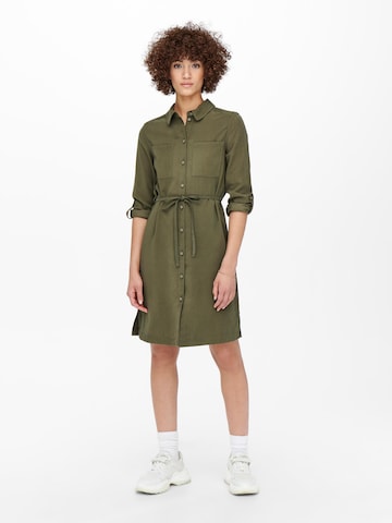 ONLY - Vestido camisero 'Acadia-Aris' en verde