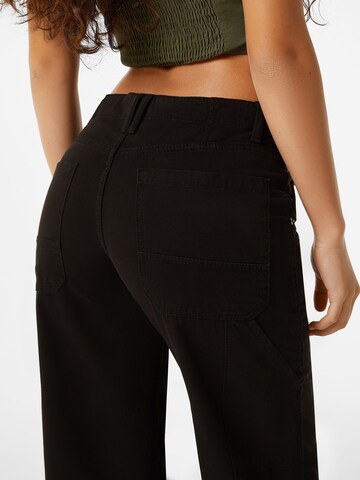 Bershka Loose fit Pants in Black