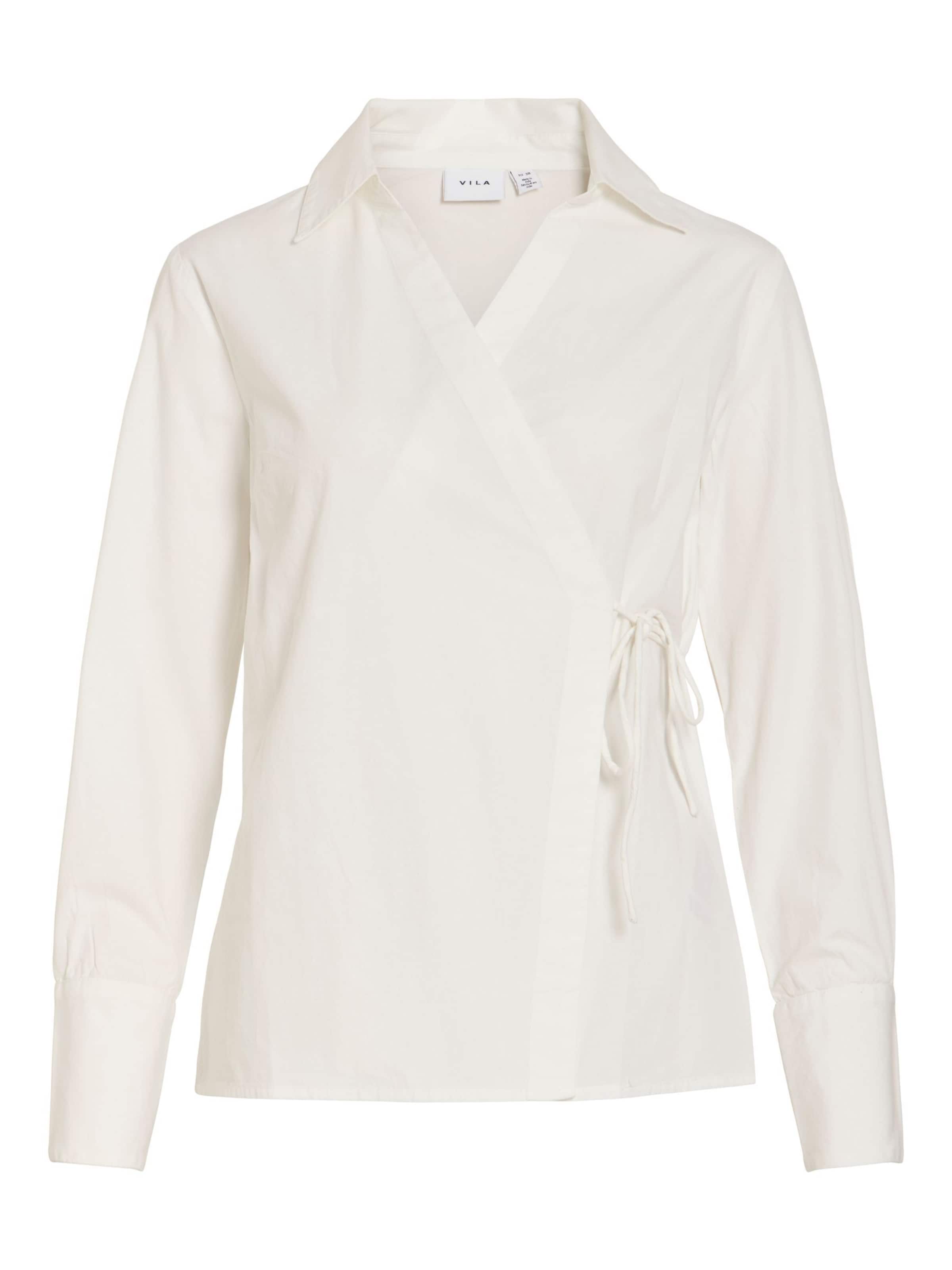VILA - Blusa 'Lumi' en blanco: frente