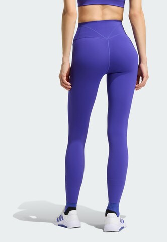 Skinny Pantalon de sport 'Optime' ADIDAS PERFORMANCE en violet