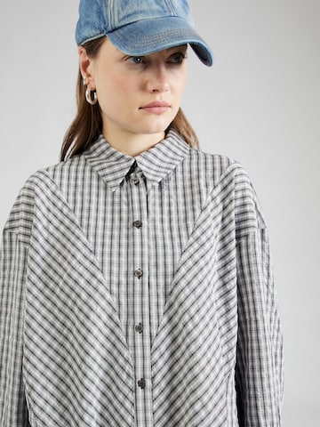 TOPSHOP Bluse in Grau