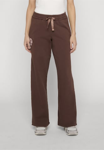 Loosefit Pantalon 'Altea' Pegador en marron