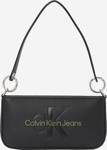 Calvin Klein Jeans Olkalaukku värissä musta: edessä