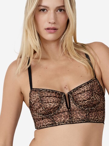 ETAM Balconette BH in Braun