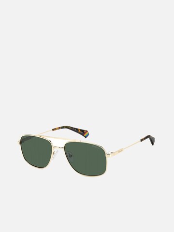 Polaroid Sonnenbrille 'Polaroid PLD 6235/S/X Gold green 56/17/145 MAN Sunglasses'‌‌‌ in Gold