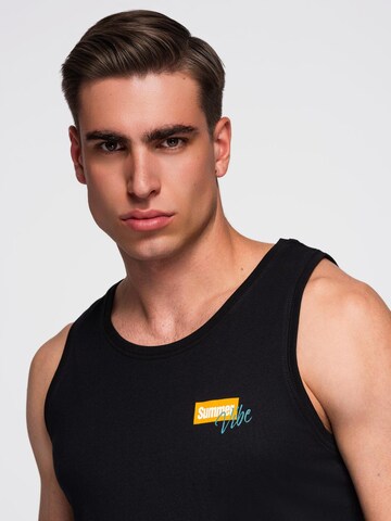 Ombre Shirt in Black