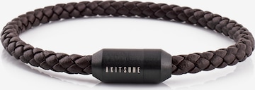 Akitsune Bracelet 'Silvus' in Brown: front