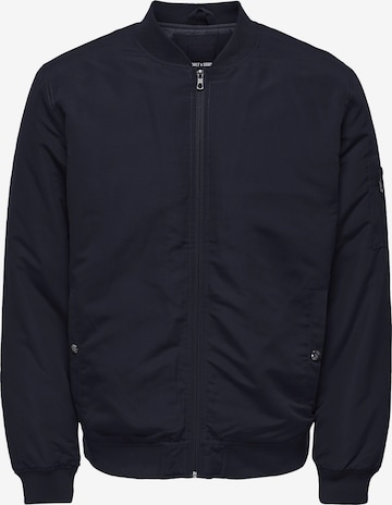 Only & Sons Between-Season Jacket 'Jack' in Blue: front