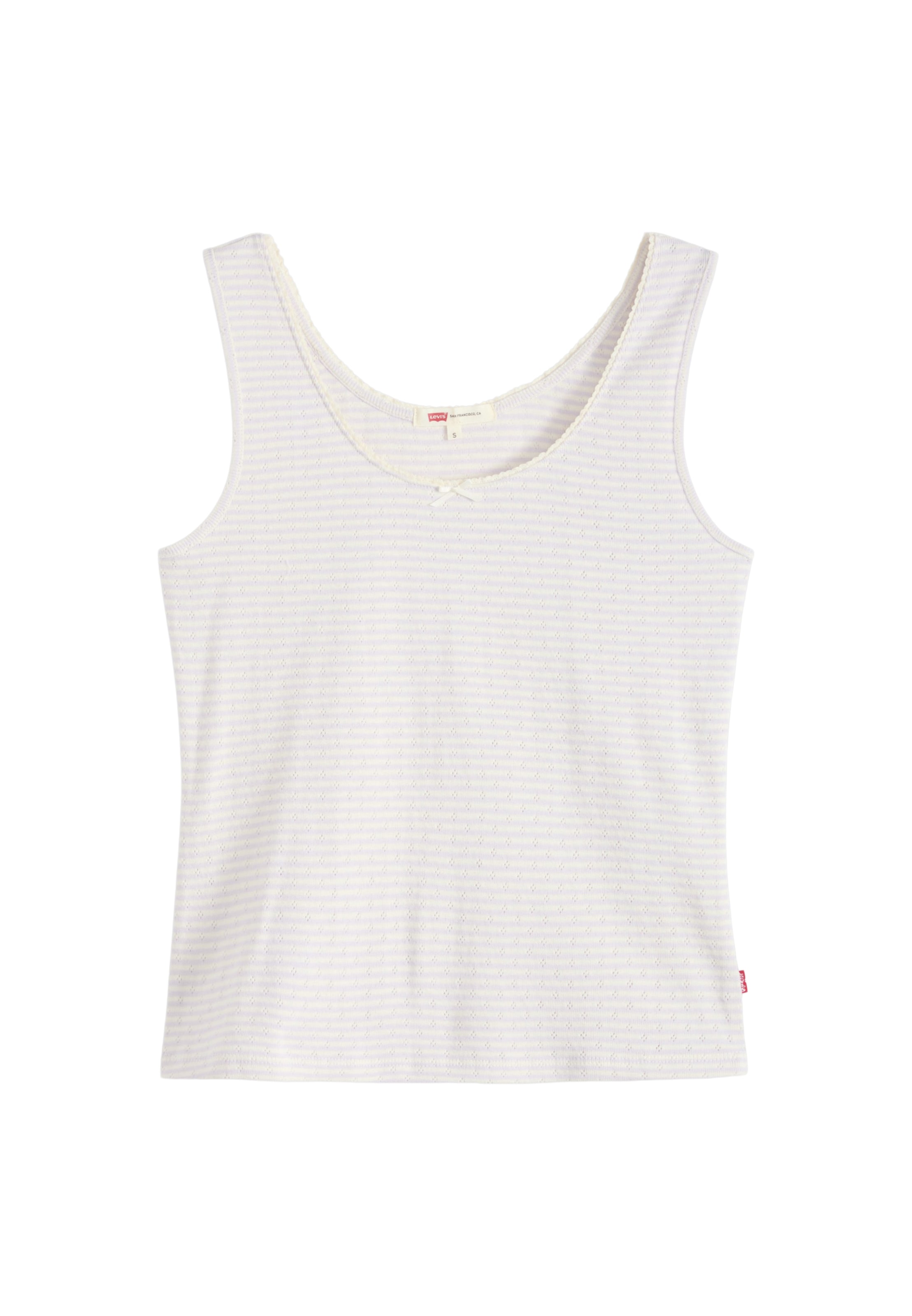 LEVI'S ® Top 'SWEETIE' in XS in pastellblau / weiß, Produktansicht