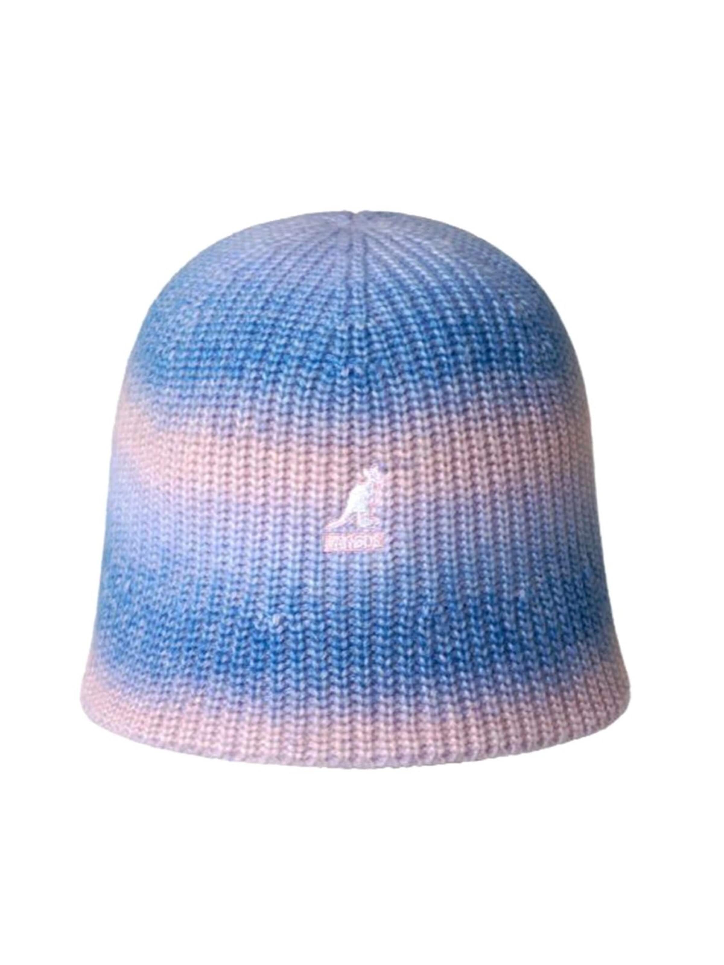 KANGOL Kapelusz 'Stripe Knit Bucket Pink Multi' w kolorze mieszane kolory: przód