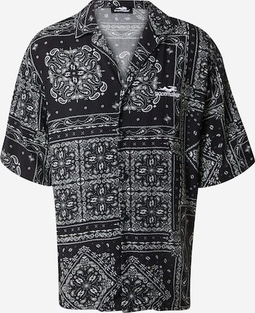 Pacemaker Regular fit Button Up Shirt 'Carlos' in Black: front