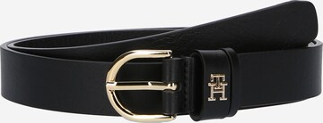 TOMMY HILFIGER Riem 'ESSENTIAL EFFORTLESS' in Zwart: voorkant