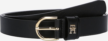 TOMMY HILFIGER Belt 'ESSENTIAL EFFORTLESS' in Black: front