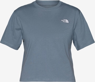 THE NORTH FACE T-Shirt 'EVOLUTION SIMPLE DOME' in Grau: Vorderseite