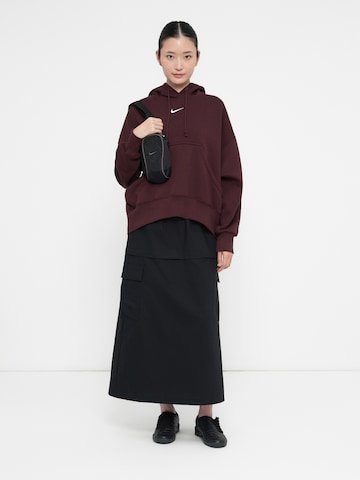 Nike Sportswear Sweatshirt 'PHNX FLC' in Rot