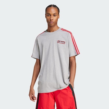 T-Shirt ADIDAS ORIGINALS en gris : devant