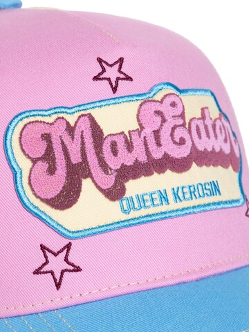 Queen Kerosin Cap 'Man Eater' in Pink