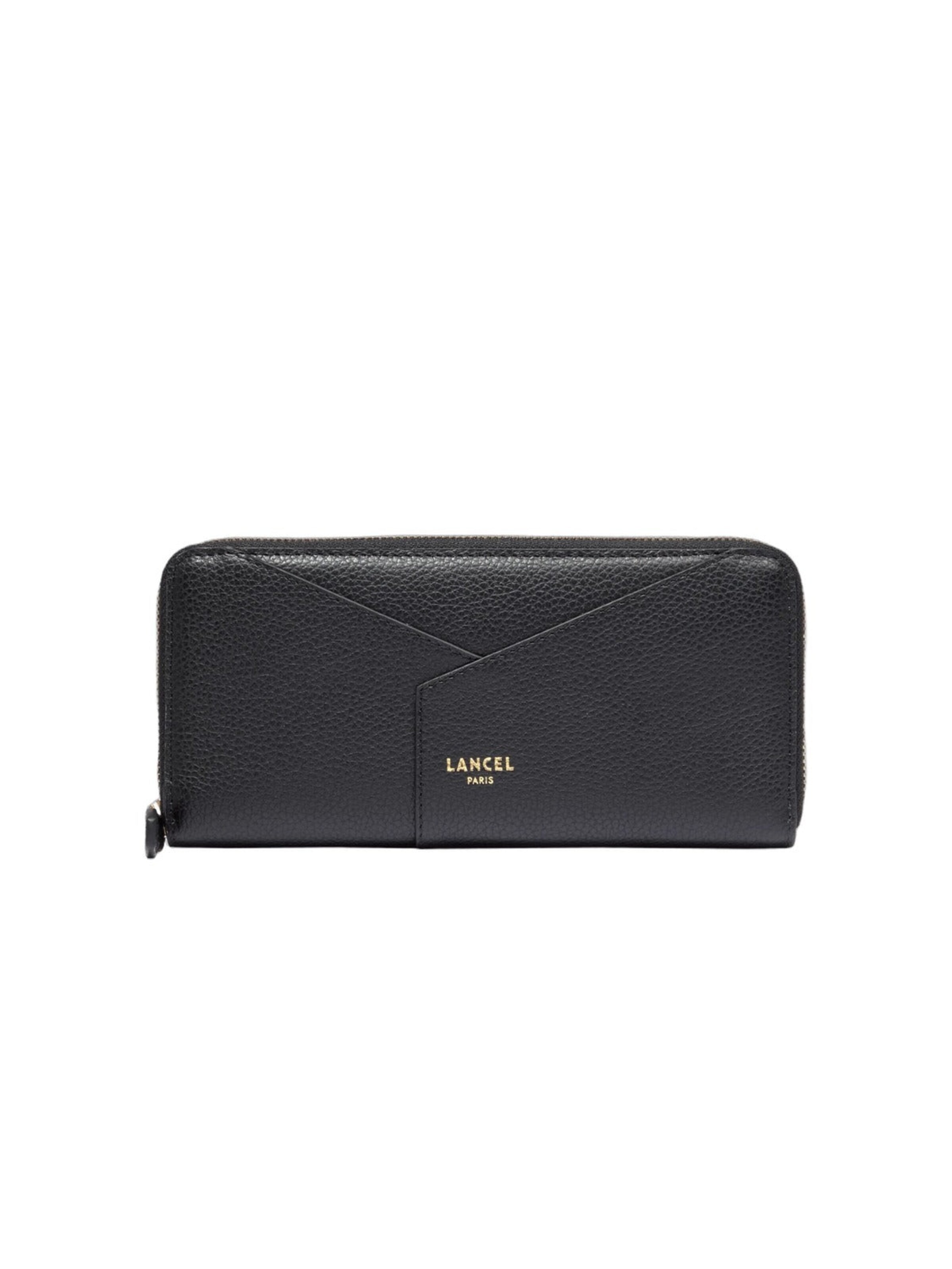 Porte-monnaies Lancel en noir : devant