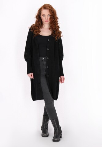 DreiMaster Vintage Strickjacke in Schwarz