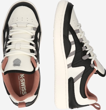 Zapatillas K-Swiss Slammklub CC Para Hombre - Piel Sintética, Suela De Goma, Estilo Casual Vintage Tenis