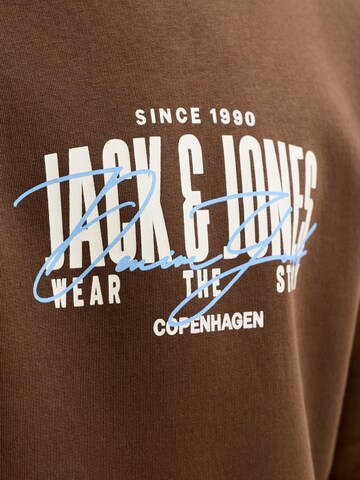 Jack & Jones Junior Mikina 'JJAERO' - Hnedá