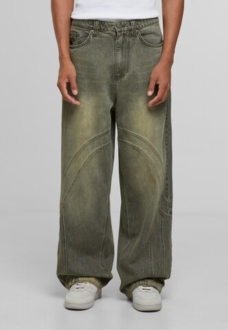 Karl Kani Regular Jeans in Grey: front