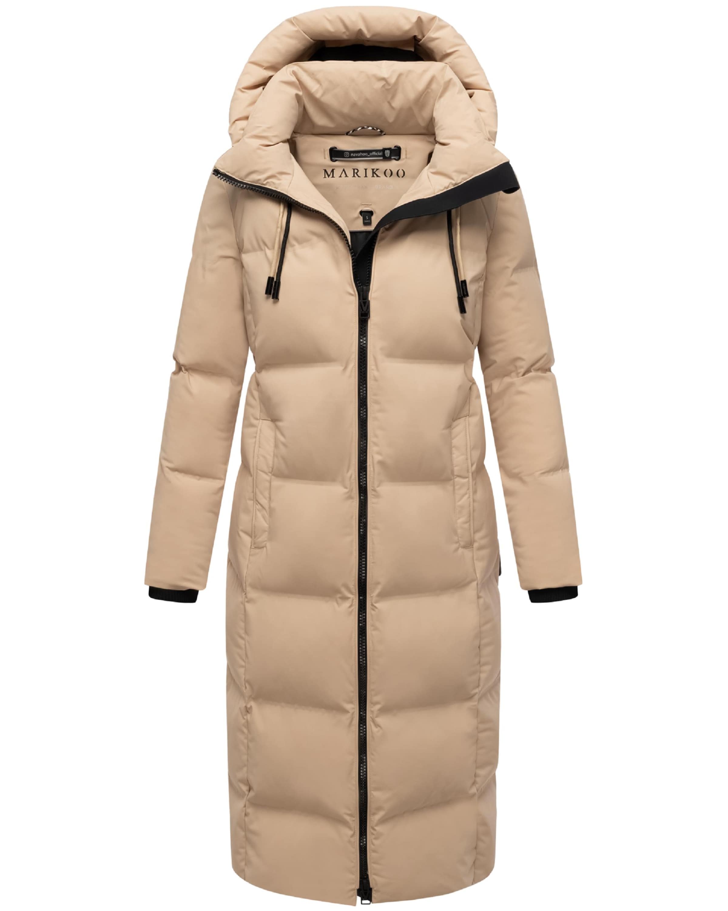 MARIKOO Λειτουργικό παλτό 'Tikoraa 16' σε μπεζ