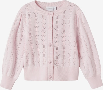 NAME IT Strickjacke in Pink: Vorderseite