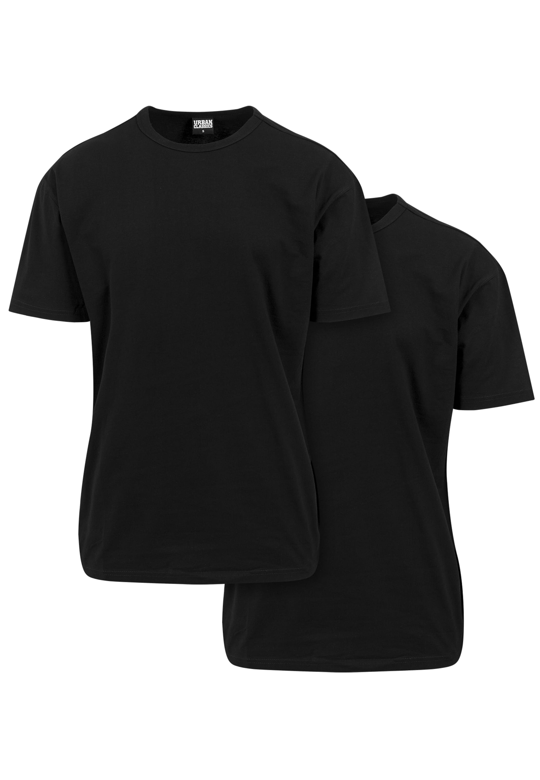 Männer Shirts Urban Classics T-Shirt in Schwarz - ED04128 Männer Shirts Urban Classics T-Shirt in Schwarz - ED04128