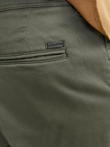 JACK & JONES Normalny krój Chinosy 'JPSTBowie' w kolorze zielony
