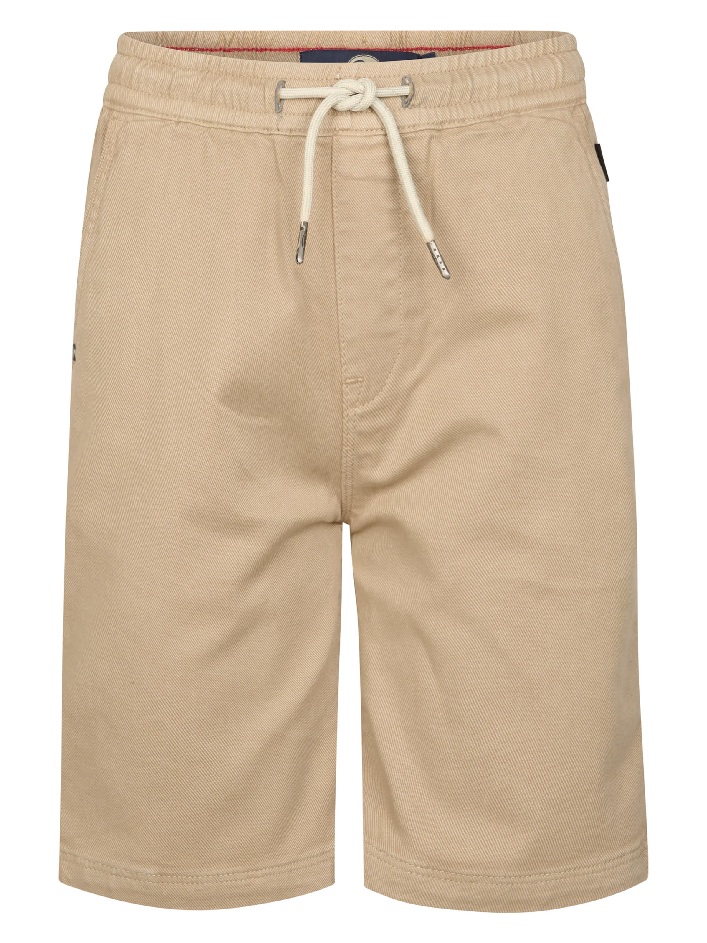 Petrol Industries Trousers in Beige: front
