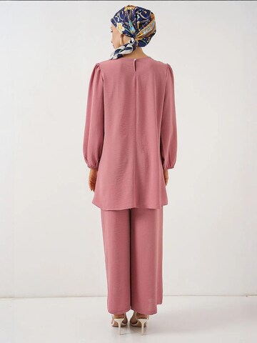 Bigdart - Calças de fato em rosa