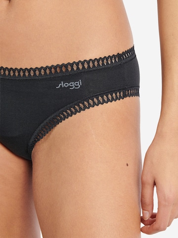 SLOGGI Slip ' Blue GO Crush ' in Beige