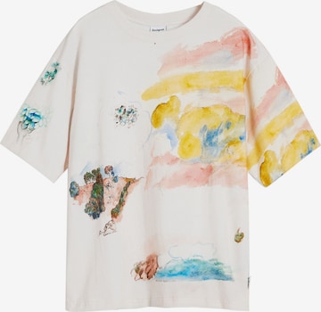 balta Desigual Marškinėliai: priekis