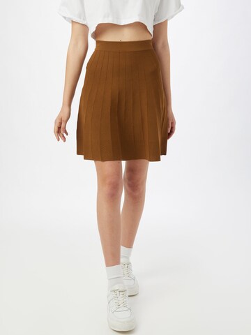 NÜMPH Skirt in Brown: front