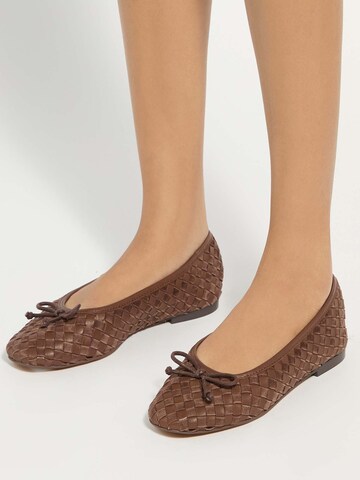 Ballerines 'Heat' Dune LONDON en marron