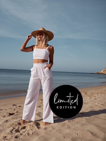 ABOUT YOU Limited Pants 'Malou' in Beige