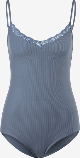 s.Oliver Body lingerie en bleu-gris, Vue avec produit