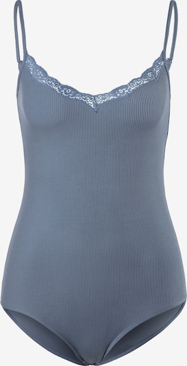 s.Oliver Body lingerie en bleu-gris, Vue avec produit