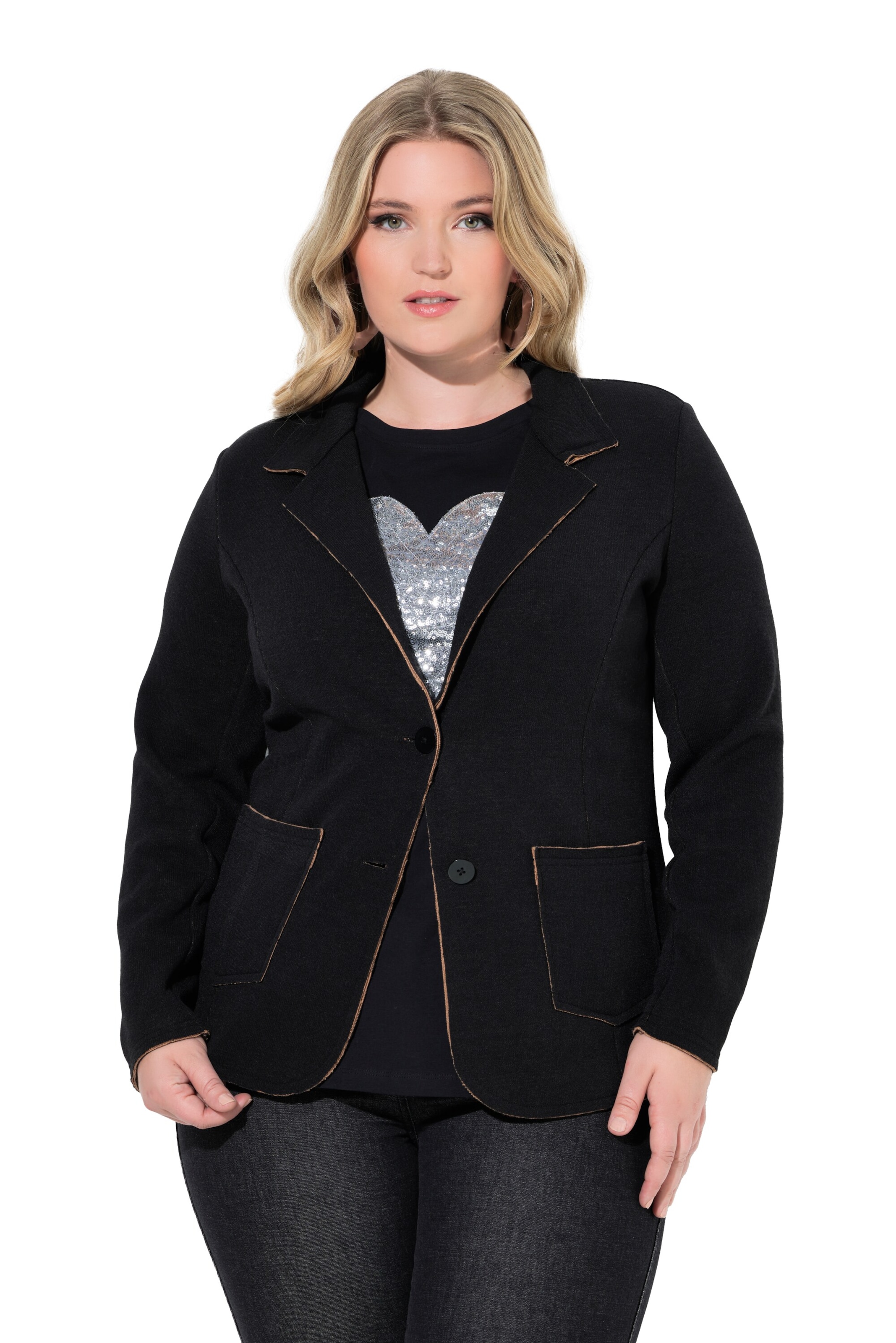 MIAMODA Jacke in Schwarz: Vorderseite